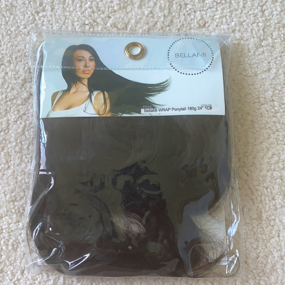Bellami 160g 24” Mochachino Brown Wrap Ponytail